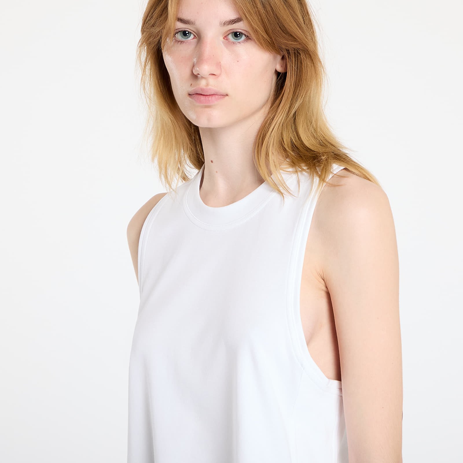 Vests adidas x Stella McCartney Logo Tank Top White