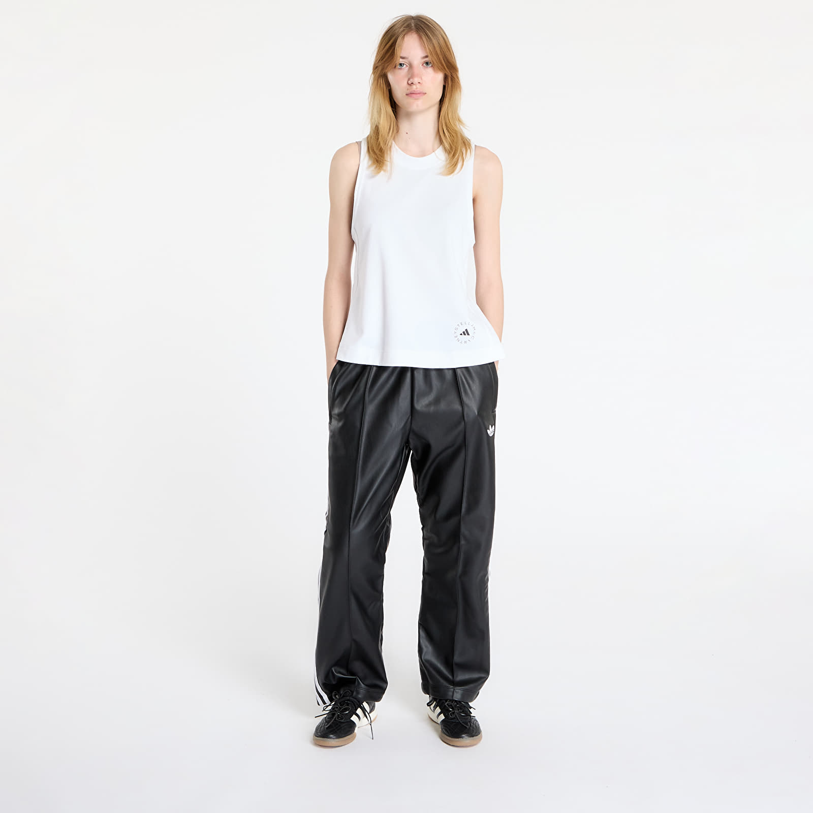 Vests adidas x Stella McCartney Logo Tank Top White