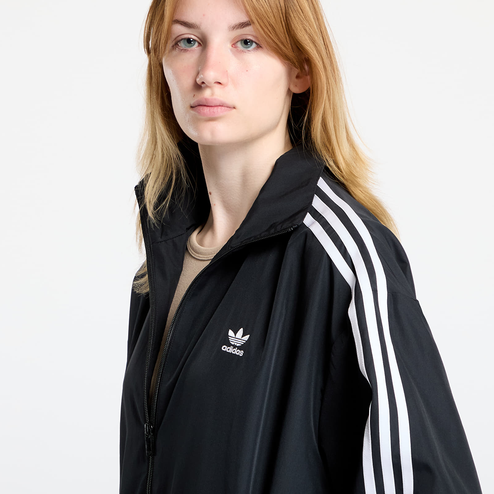 Dzsekik adidas Adilenium Season 3 Oversized Track Top Black