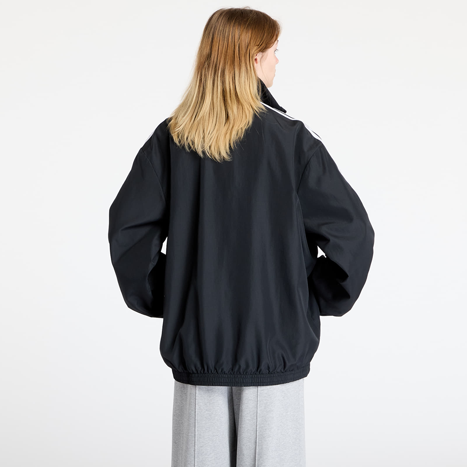 Dzsekik adidas Adilenium Season 3 Oversized Track Top Black
