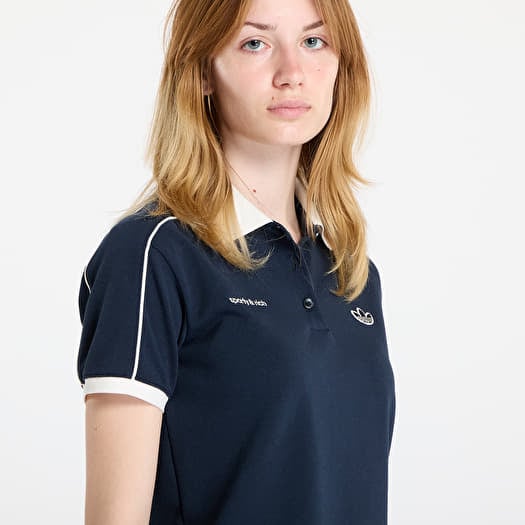 Polo T-shirts adidas x Sporty & Rich Polo T-Shirt Blue