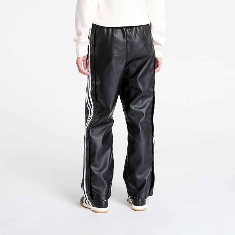 adidas x Jeremy Scott Faux Leather Wide Joggers UNISEX Black