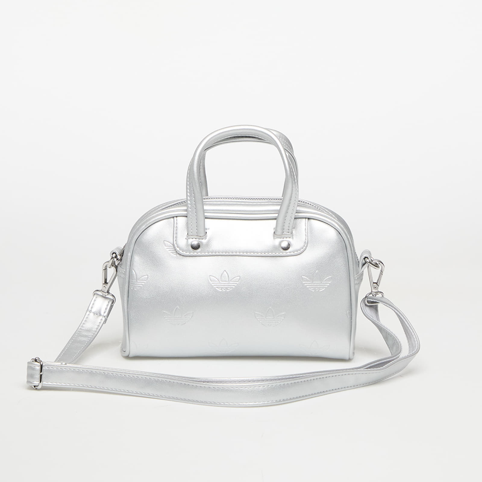 Geantă adidas Adicolor Mini Bowling Bag Silver Metallic 2,25 l