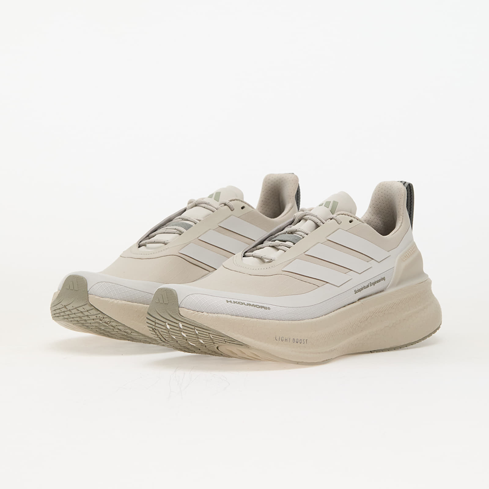 Women's shoes adidas x Hermanos Kuomori UltraBOOST 5 W Wonder Aluminium/ Grey One/ Silver Pebble
