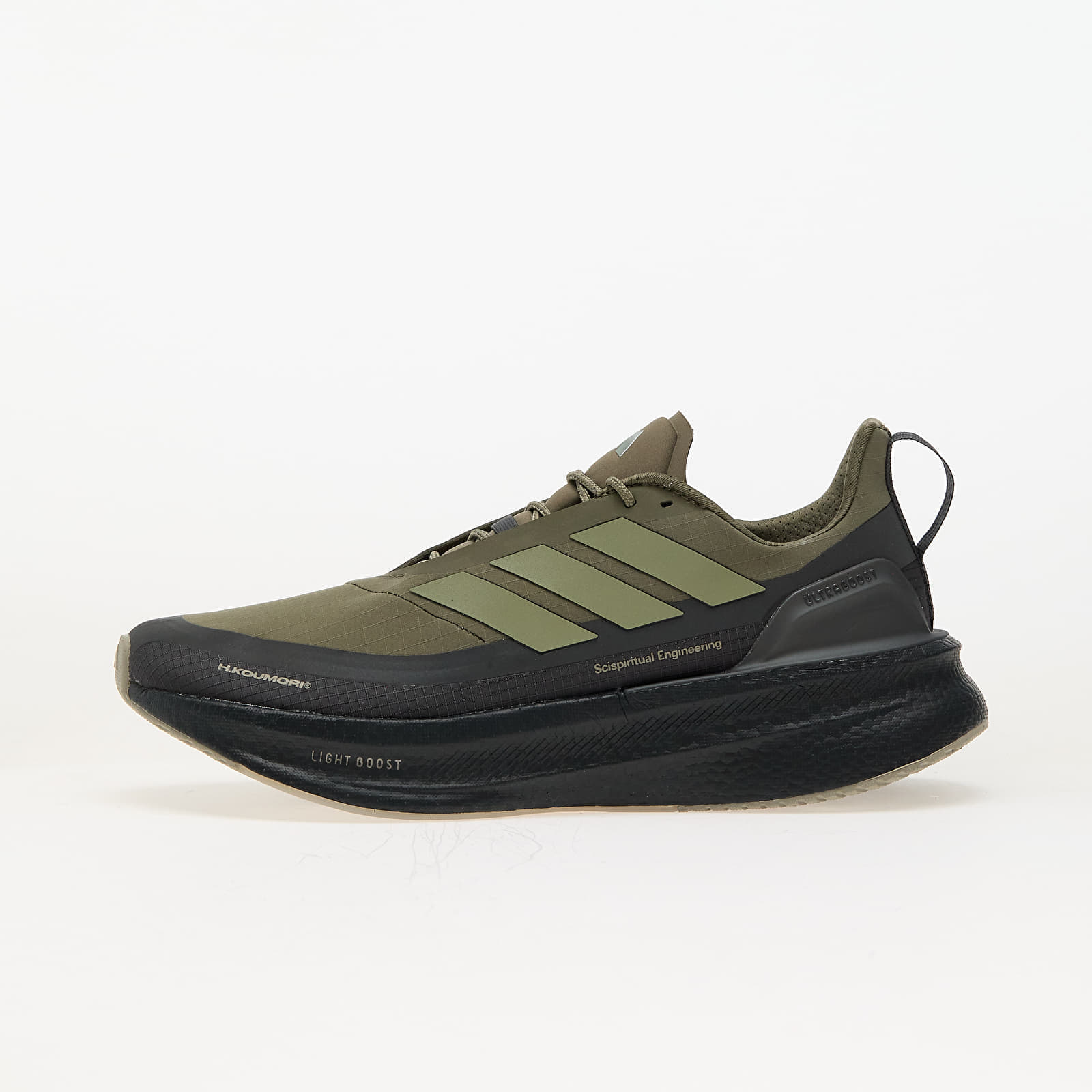 Levně Tenisky adidas x Hermanos Koumori UltraBOOST 5 Carbon/ Tengrn/ Olive Strata
