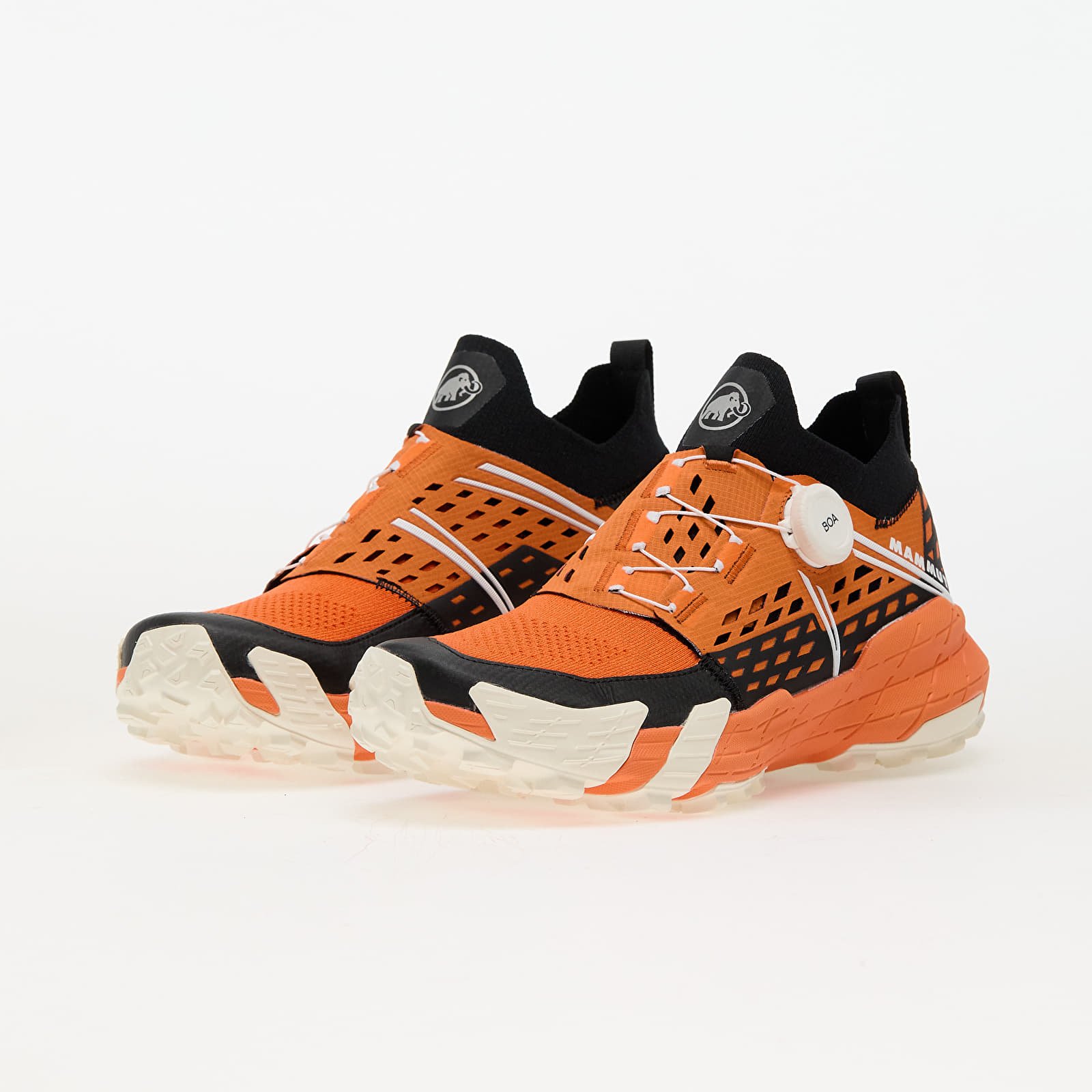 Zapatillas Hombre Mammut Aenergy TR BOA® Mid Men Dark Tangerine-White