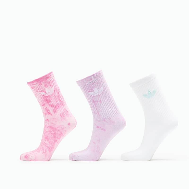 Sokken adidas Tie Dye Crew Socks 3-Pack Bliss Pink