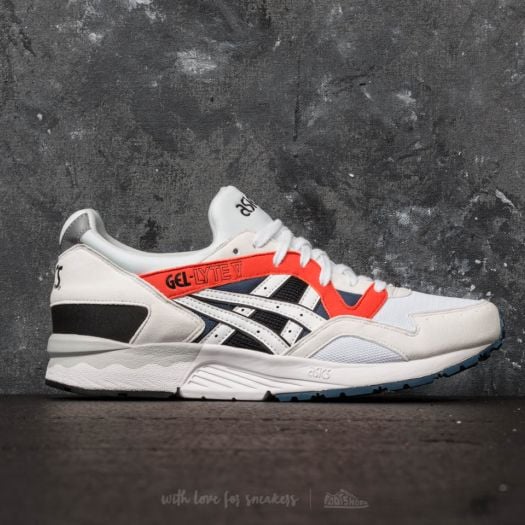 Asics gel lyte new arrivals v white orange