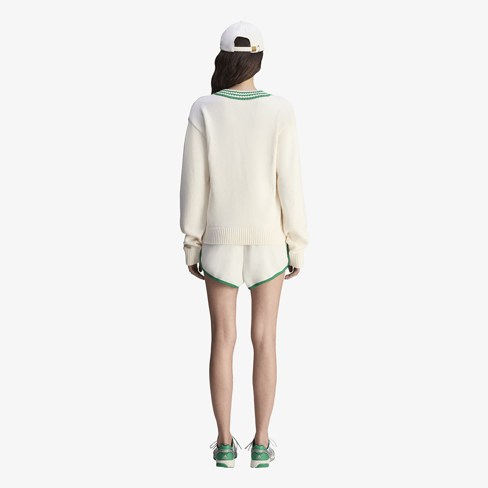 Rövidnadrágok adidas x Sporty & Rich Short White/ Off White