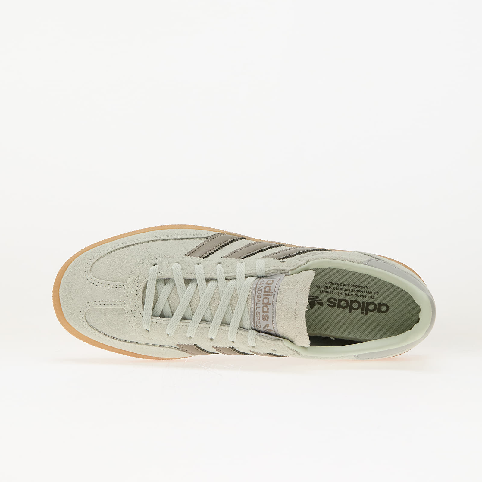 Női cipők adidas Handball Spezial Linen Green/ Silver Pebble/ Wonder Silver