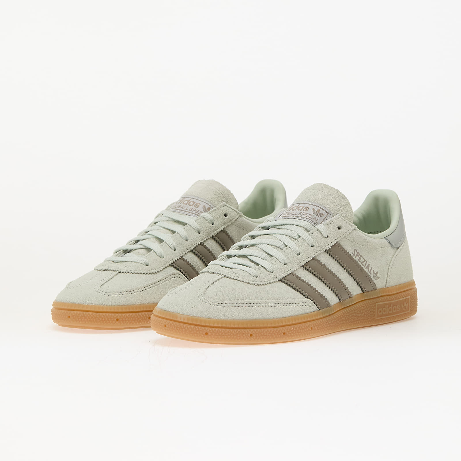 Női cipők adidas Handball Spezial Linen Green/ Silver Pebble/ Wonder Silver