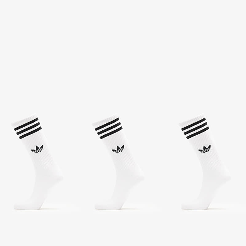 Sokker adidas 3S High Crew Socks 3-Pack White/ White/ White
