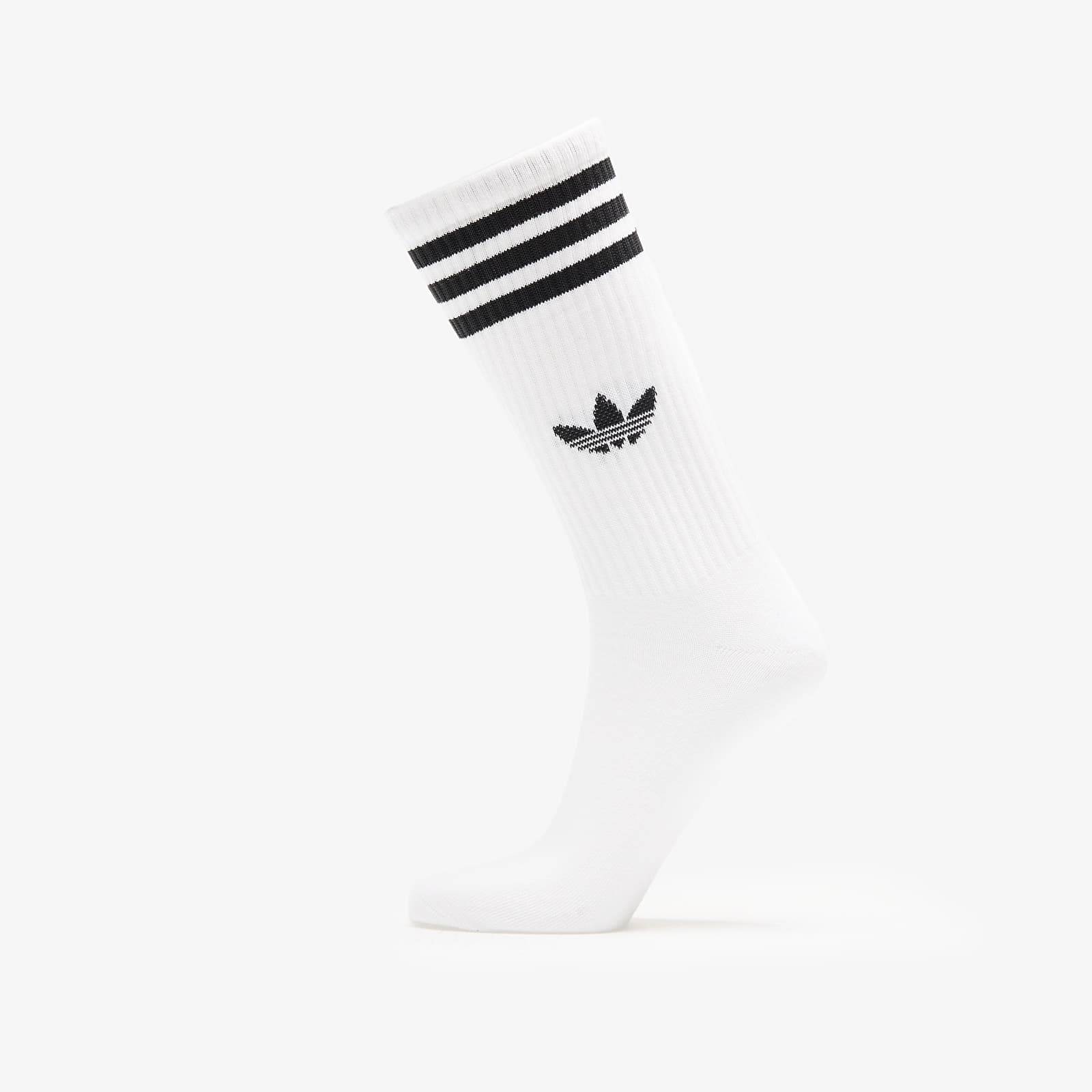 Calze uomo adidas 3S High Crew Socks 3-Pack White/ White/ White