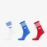 adidas 3-Stripes Crew Socks 3-Pack Better Scarlet