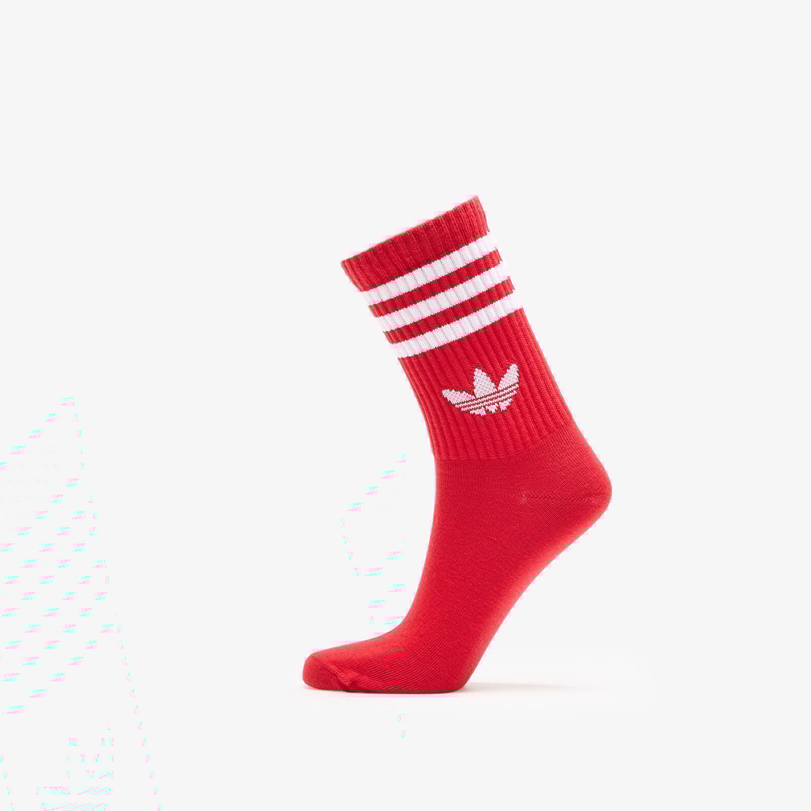 Zoknik adidas 3-Stripes Crew Socks 3-Pack Better Scarlet