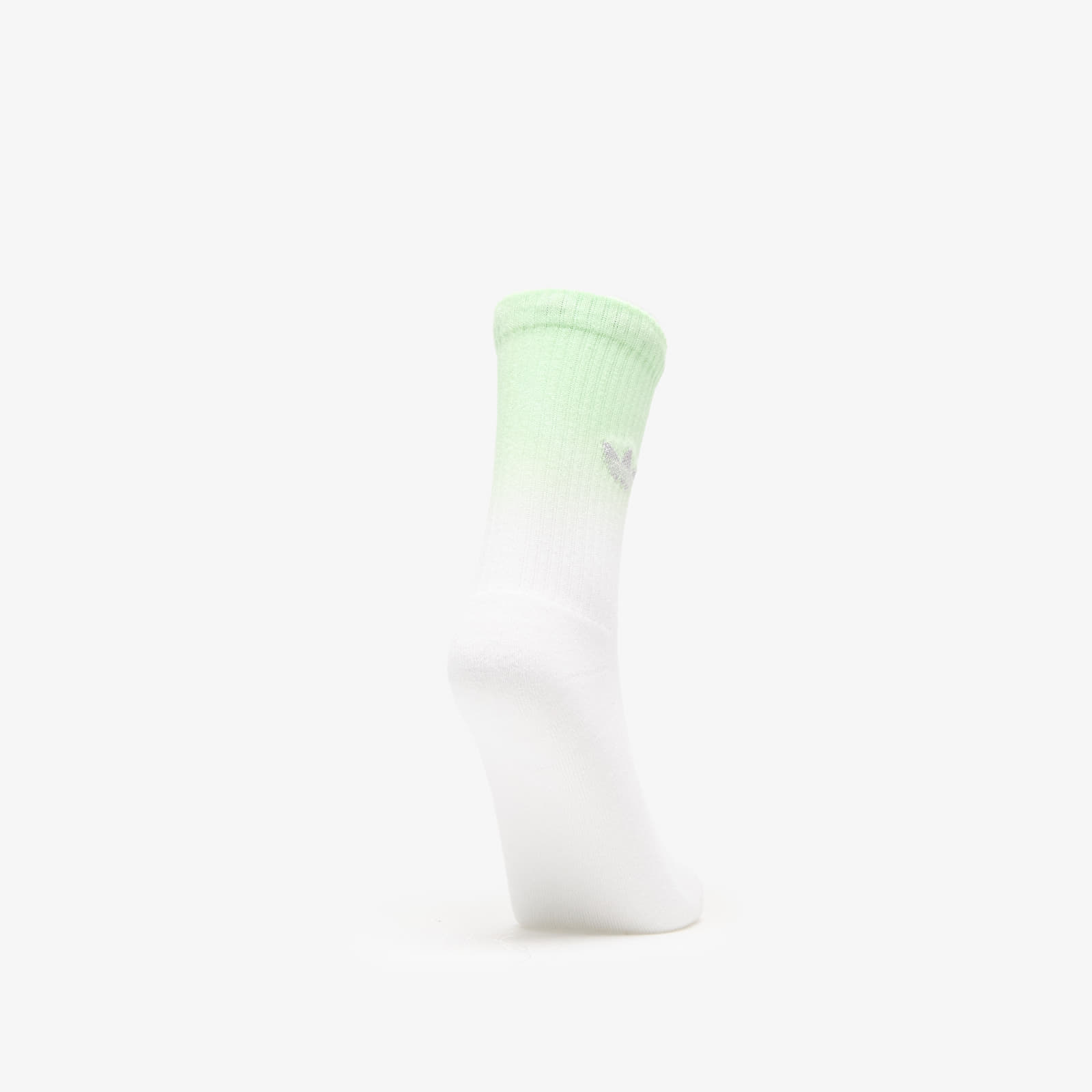 Zoknik adidas Ombre Crew Socks 3-Pack White/ Pulse Lime