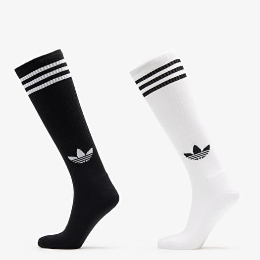 adidas 3S Knee S 2-Pack White/ Black