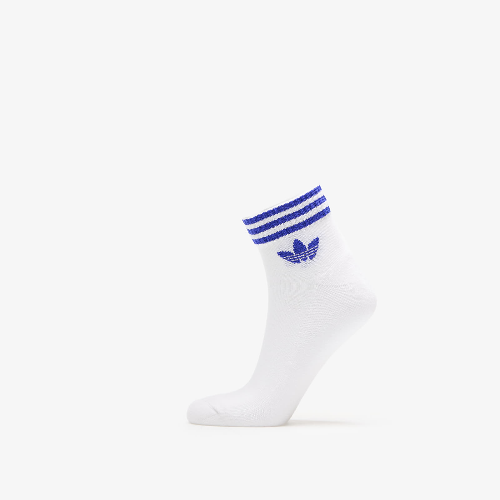 Zoknik adidas 3S Ankle S 3-Pack White/ Lucid Blue/ Scrgrn