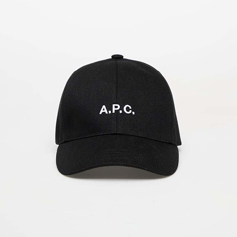 A.P.C. Charlie Cap Black
