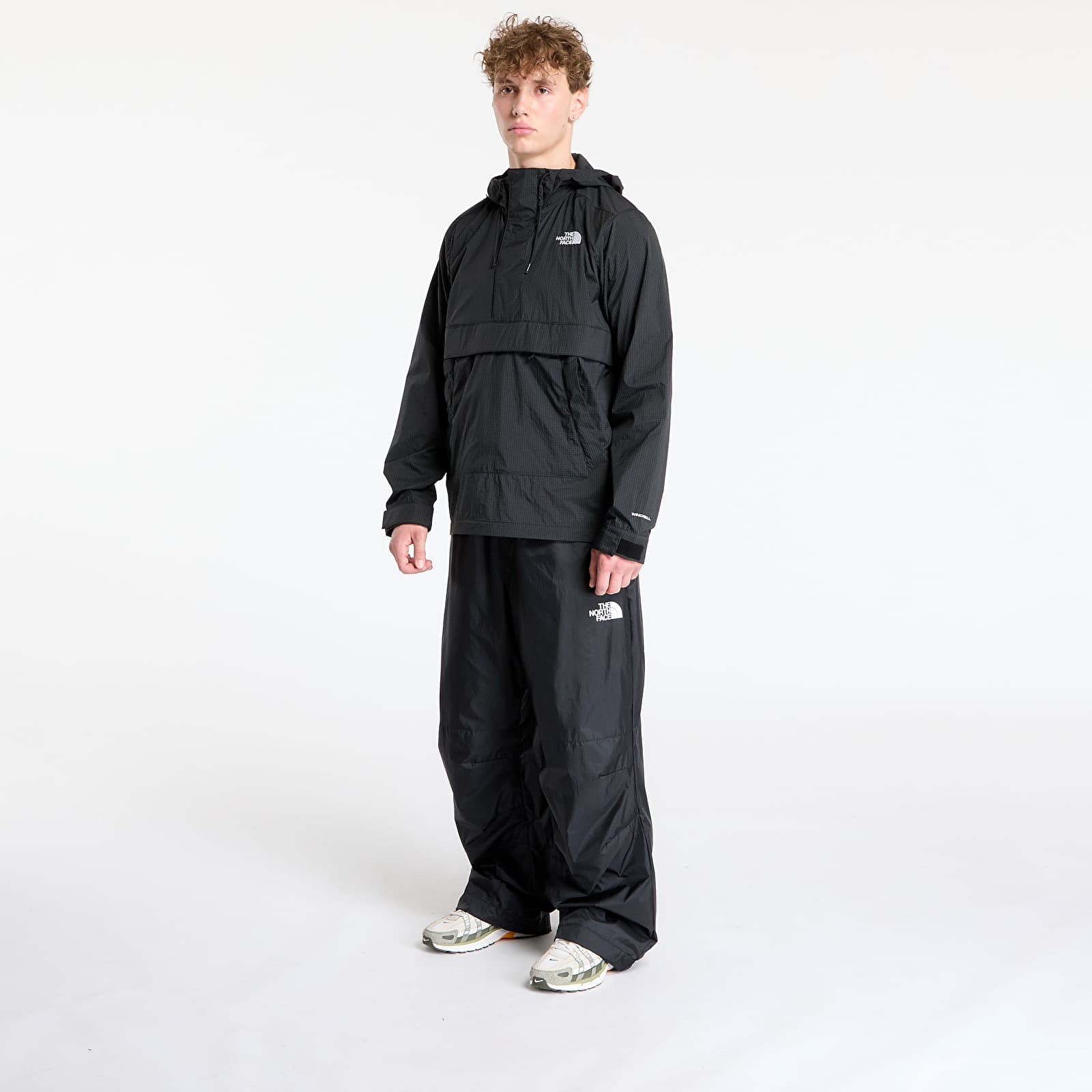 Jakker for menn The North Face Ersa Unisex Wind Anorak TNF Black