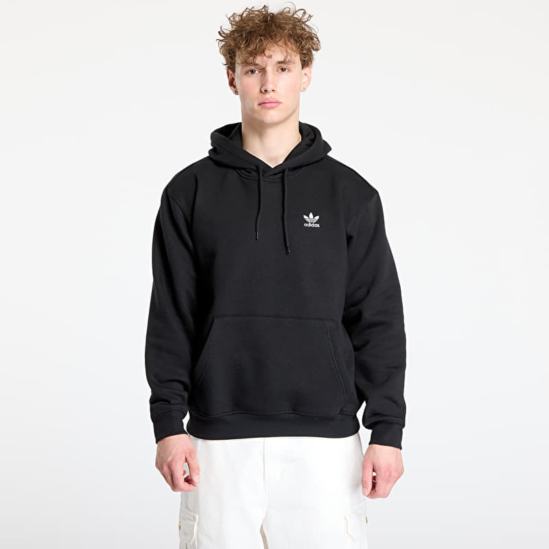 Mikina adidas Trefoil Essentials Loose Hoodie Black/ Black/ Black
