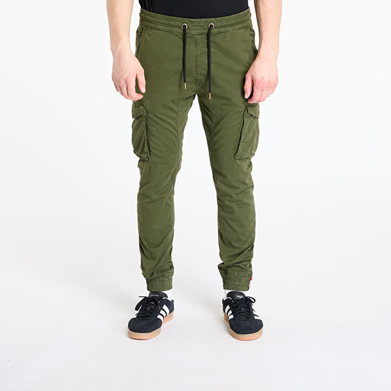 Alpha Industries Cotton Twill Jogger Dark Olive