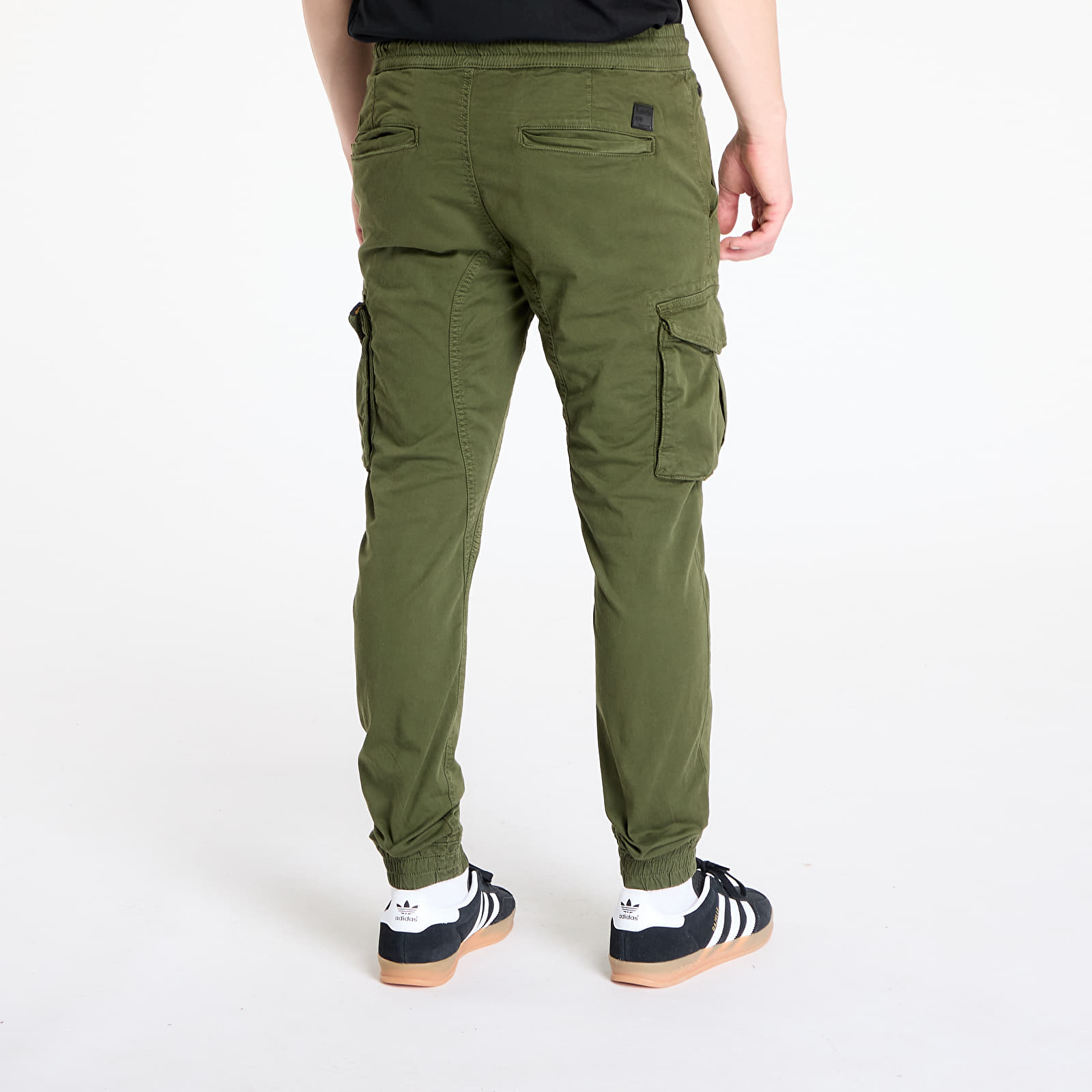 Hosen Alpha Industries Cotton Twill Jogger Dark Olive