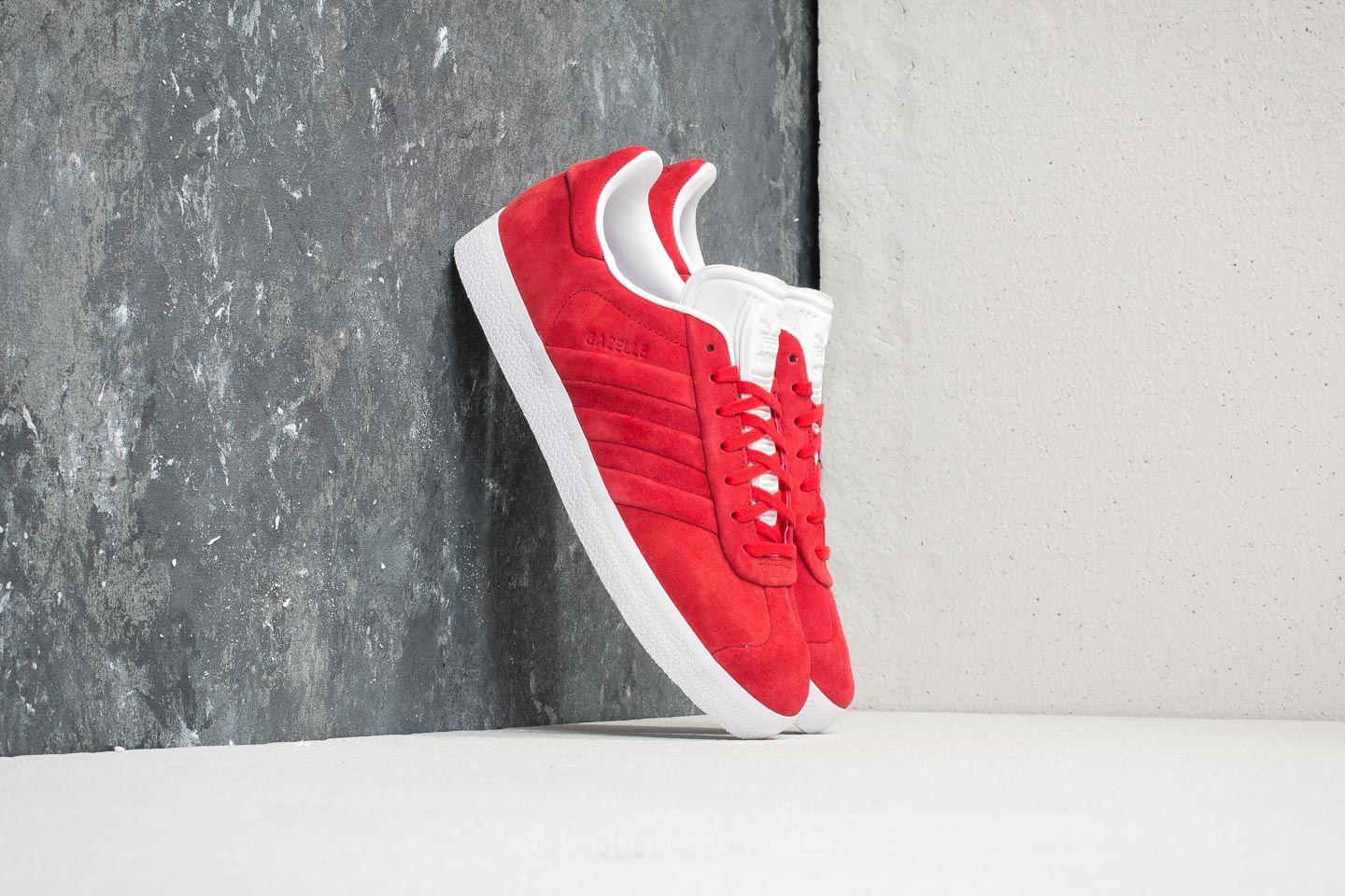 Férfi cipők adidas Gazelle Stitch And Turn Collegiate Red/ Collegiate Red/ Ftw White
