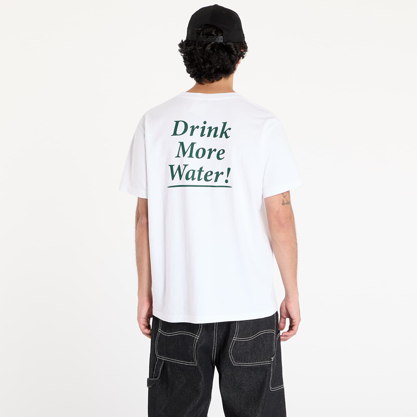 T-shirts Sporty & Rich Drink More Water T-Shirt White