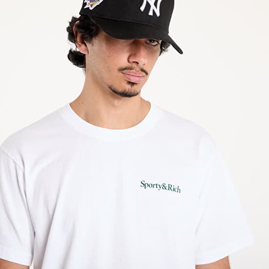 Koszulki Sporty & Rich Drink More Water T-Shirt White | Footshop