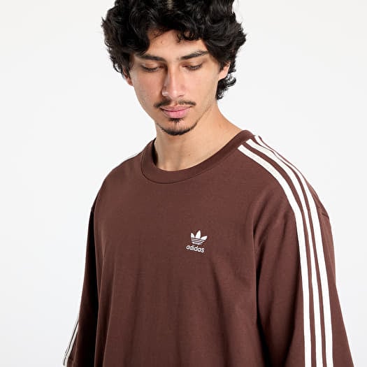 T-shirts adidas Adicolor Oversized T-Shirt Auburn/ Off White