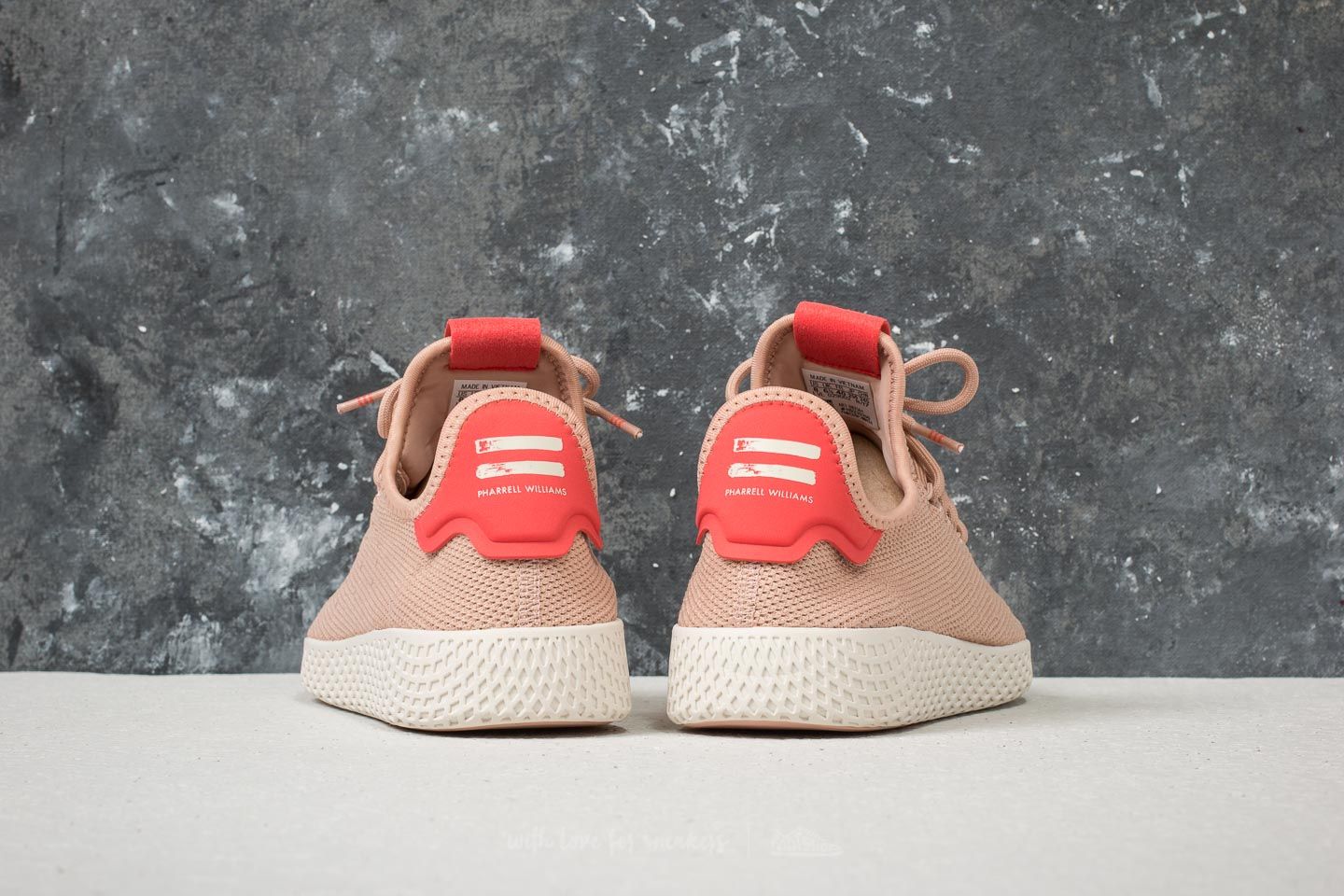 Buty damskie adidas x Pharrell Williams Tennis HU W Ash Pearl/ Ash Pearl/ Linen