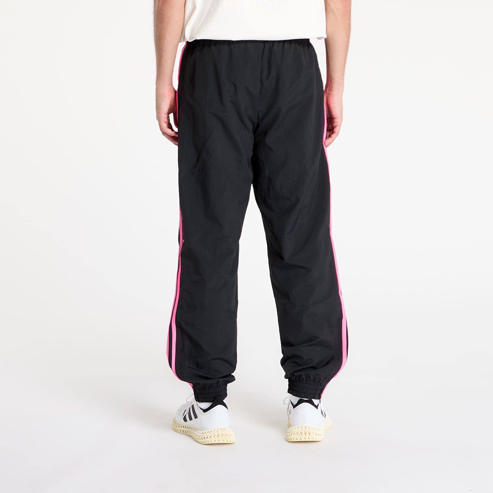 Nadrágok adidas Adicolor Woven Firebird Track Tracksuit Bottoms Black/ Lucid Pink