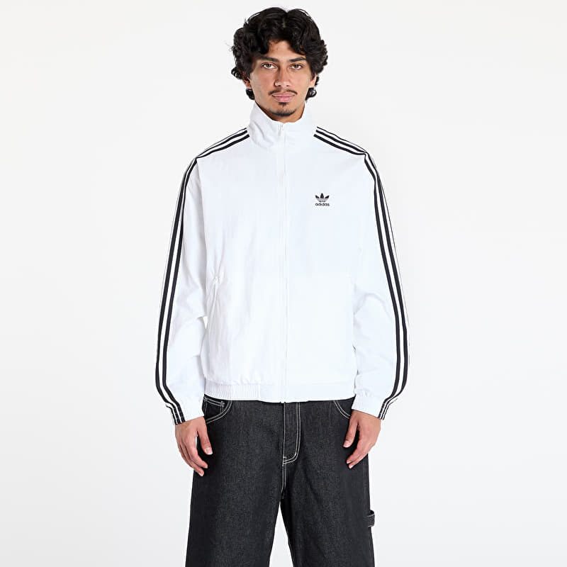 adidas Adicolor Woven Firebird Track Top White/ Black