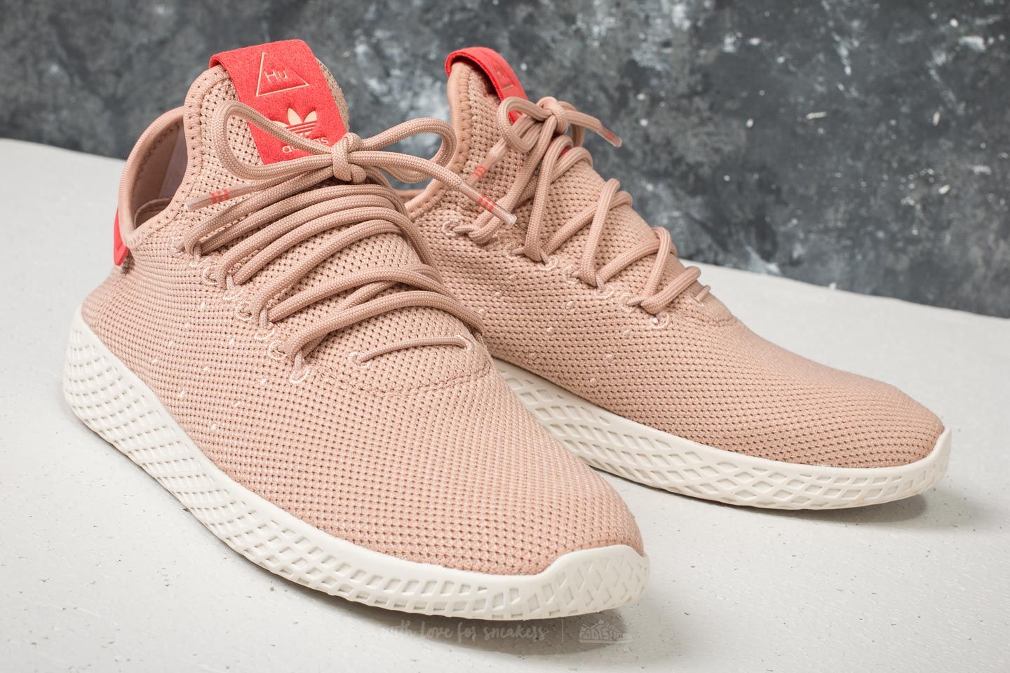 Adidas originals pw tennis hu ash pink deals