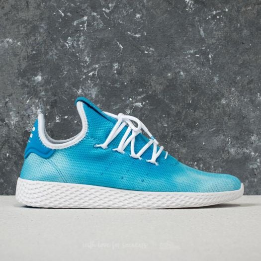 Men s shoes adidas x Pharrell Williams HU Holi Tennis Bright Blue Ftw White Ftw White Footshop