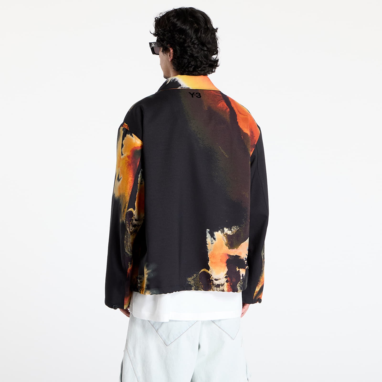 Kurtki Y-3 AOP Sport Uniform Coach Jacket Black