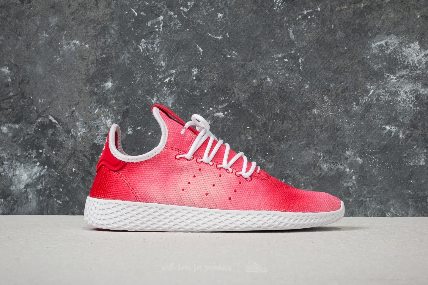 Herresko adidas x Pharrel Williams HU Holi Tennis Scarlet/ Ftw White/ Ftw White