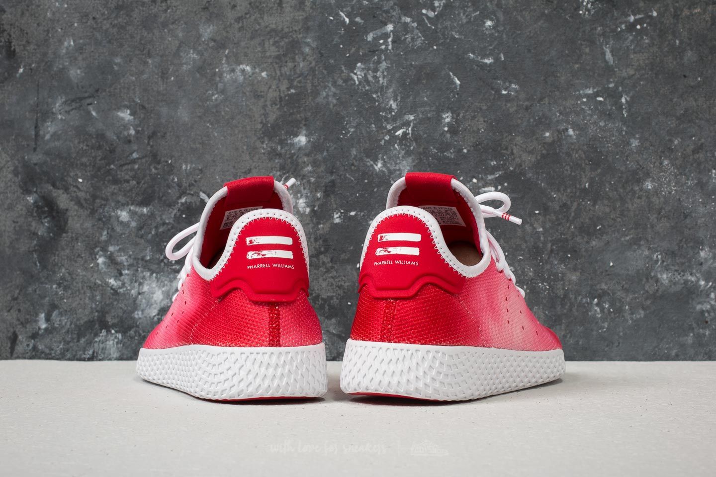 Herresko adidas x Pharrel Williams HU Holi Tennis Scarlet/ Ftw White/ Ftw White