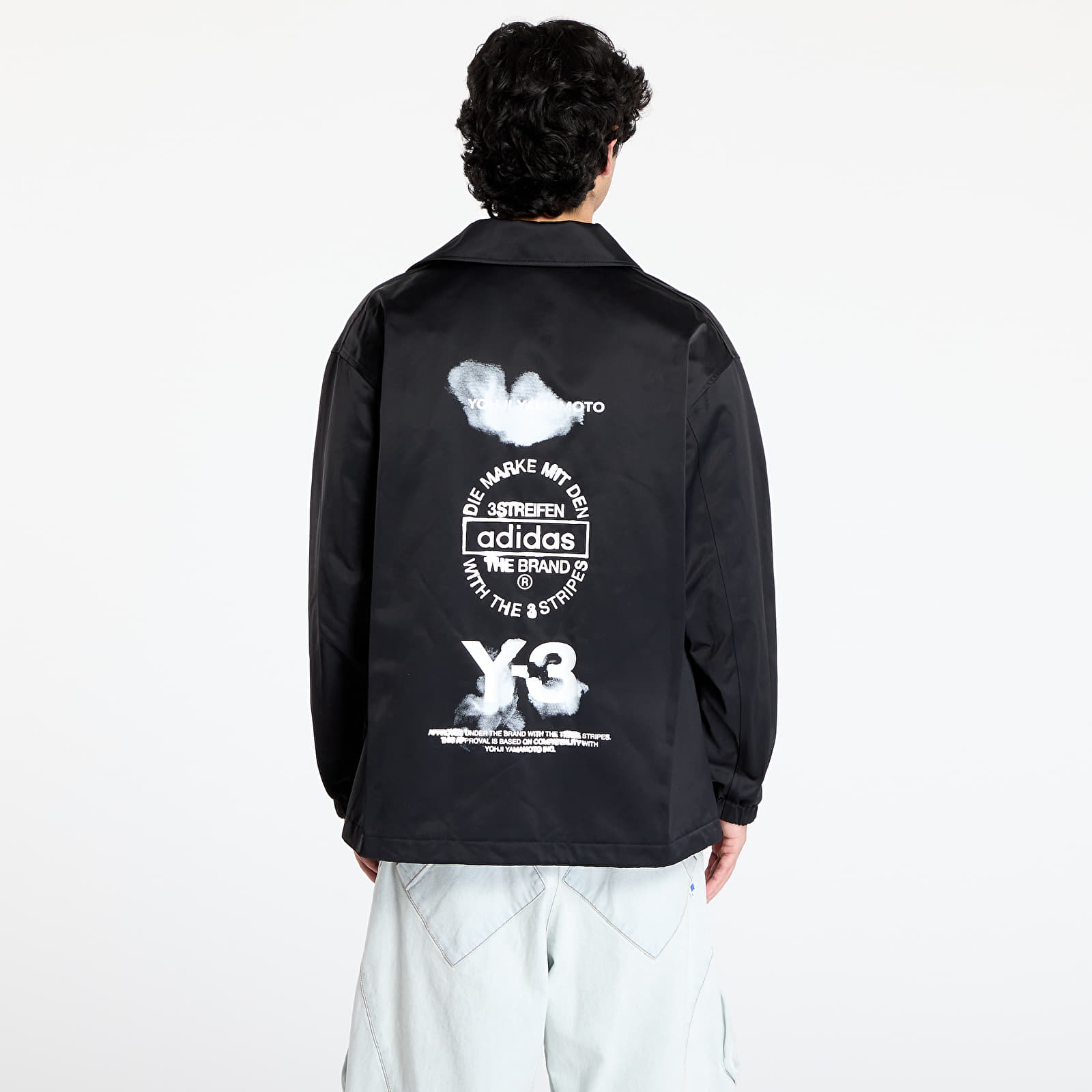 Joped Y-3 Graphic Coach Jacket UNISEX Black