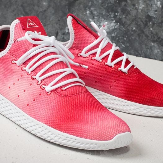 Men s shoes adidas x Pharrel Williams HU Holi Tennis Scarlet Ftw White Ftw White Footshop