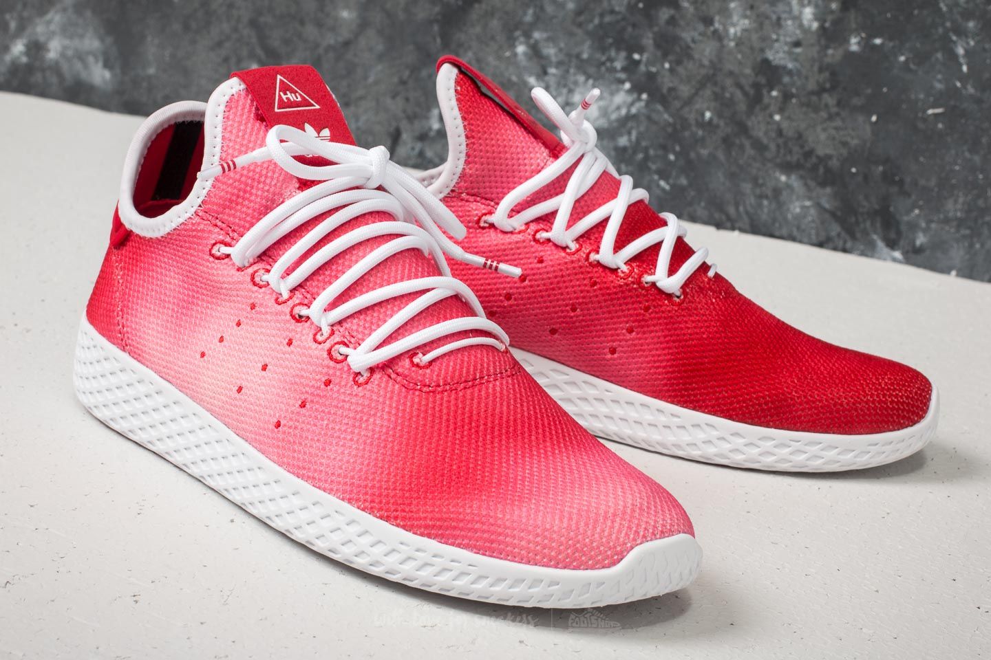 Herresko adidas x Pharrel Williams HU Holi Tennis Scarlet/ Ftw White/ Ftw White