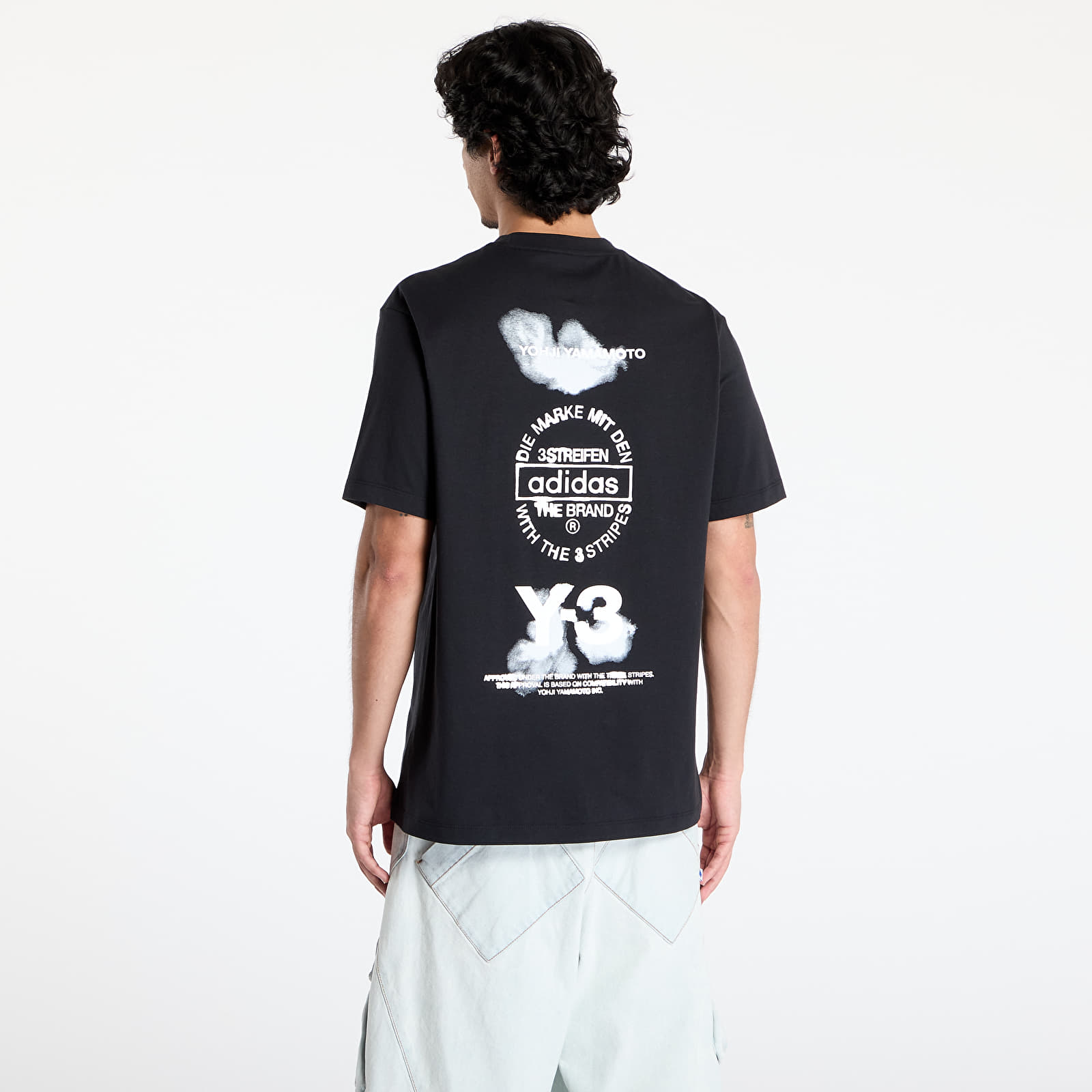 T-särgid Y-3 Graphic Short Sleeve T-Shirt UNISEX Black