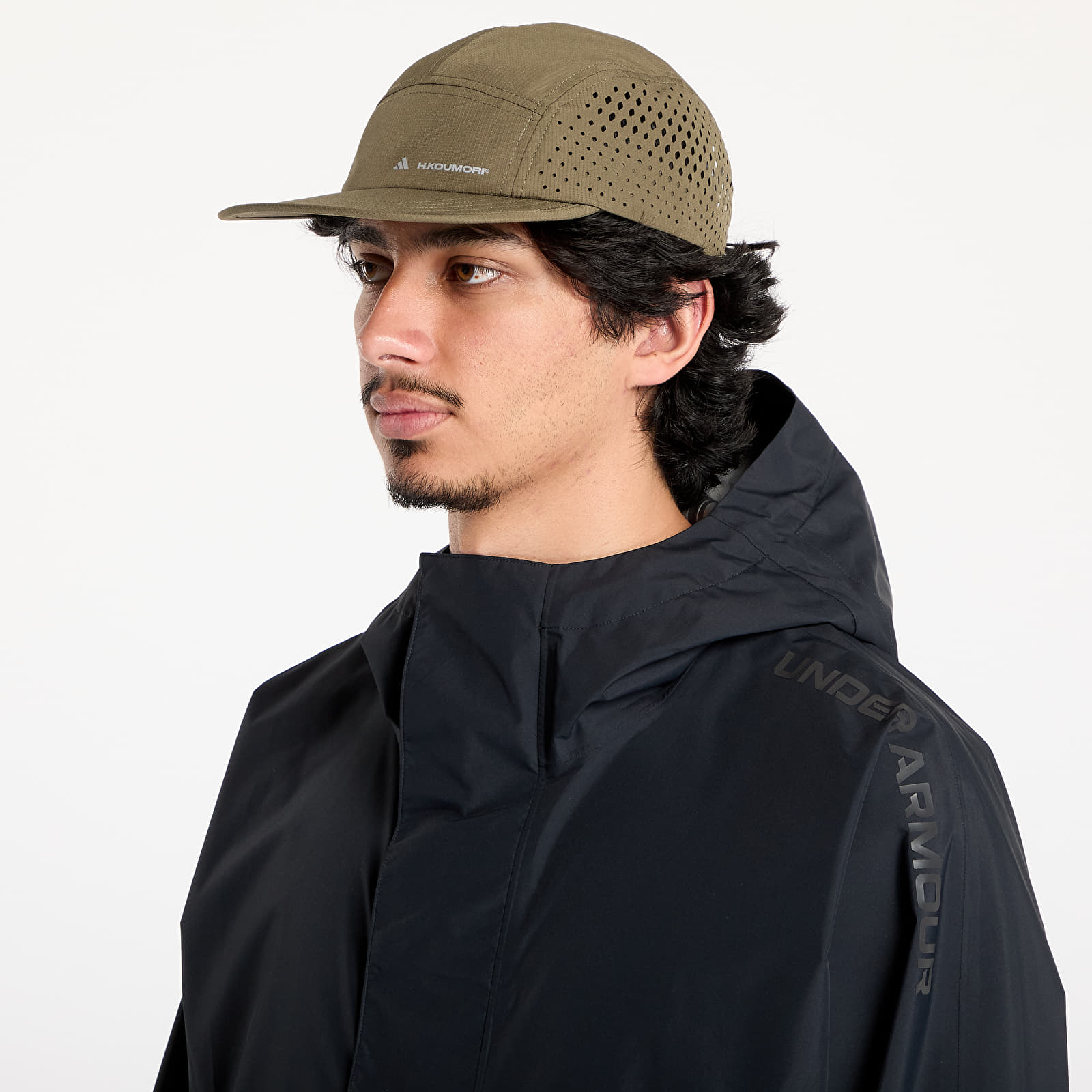 Czapki z daszkiem adidas x Hermanos Koumori Cap Olive Strata/ Refsil