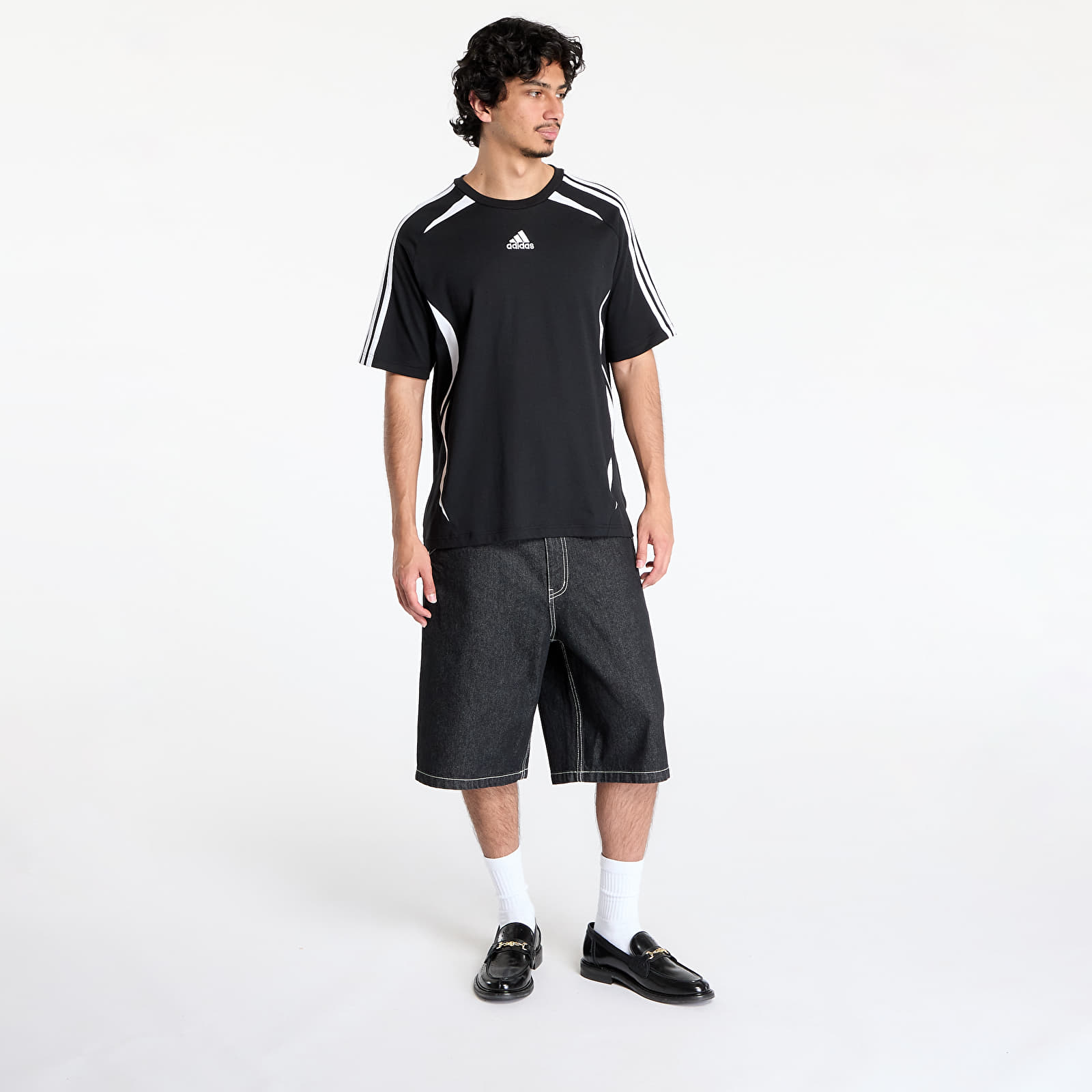 T-krekli adidas Teamgeist Cotton T-Shirt Black