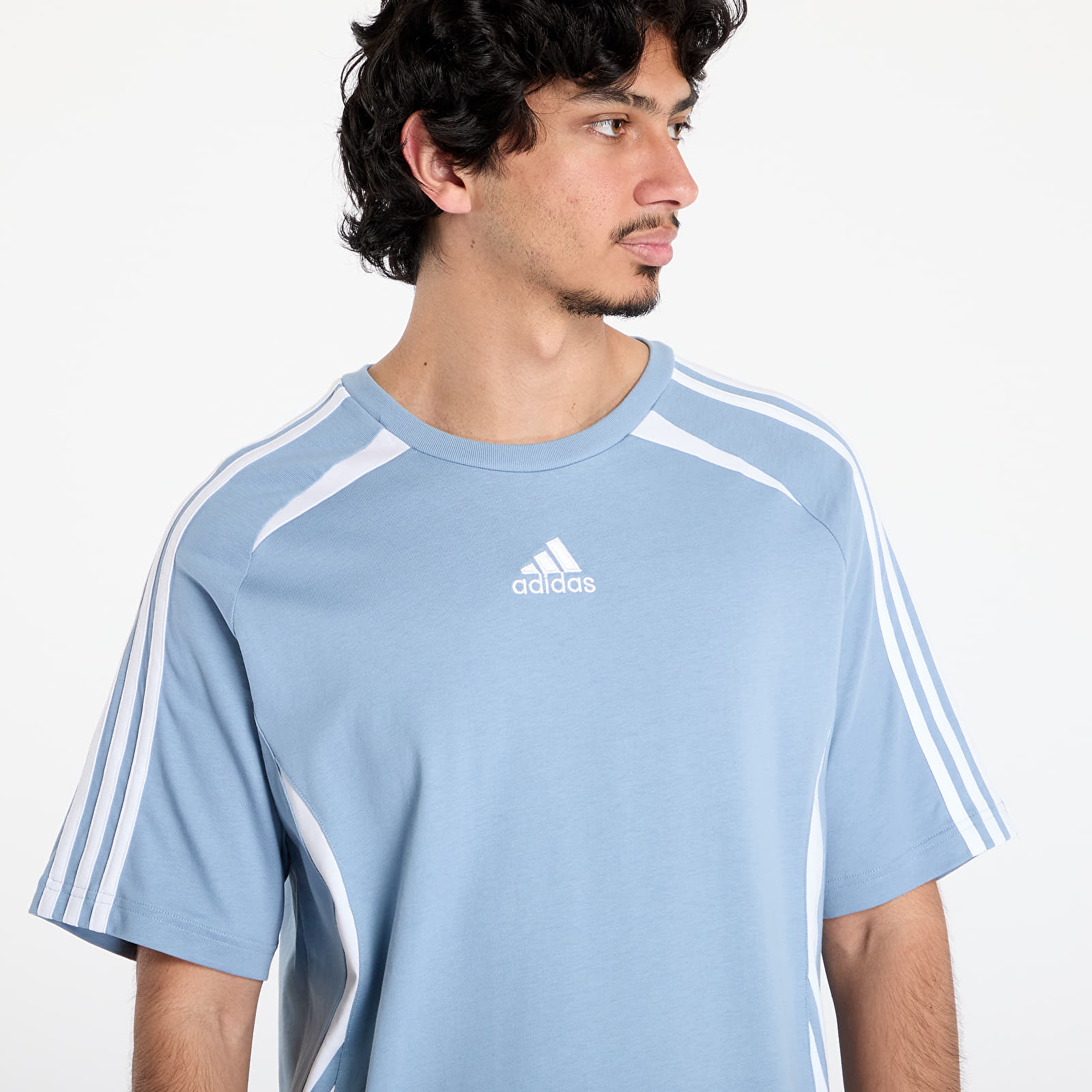 T-shirts adidas Teamgeist Cotton T-Shirt Tactile Blue