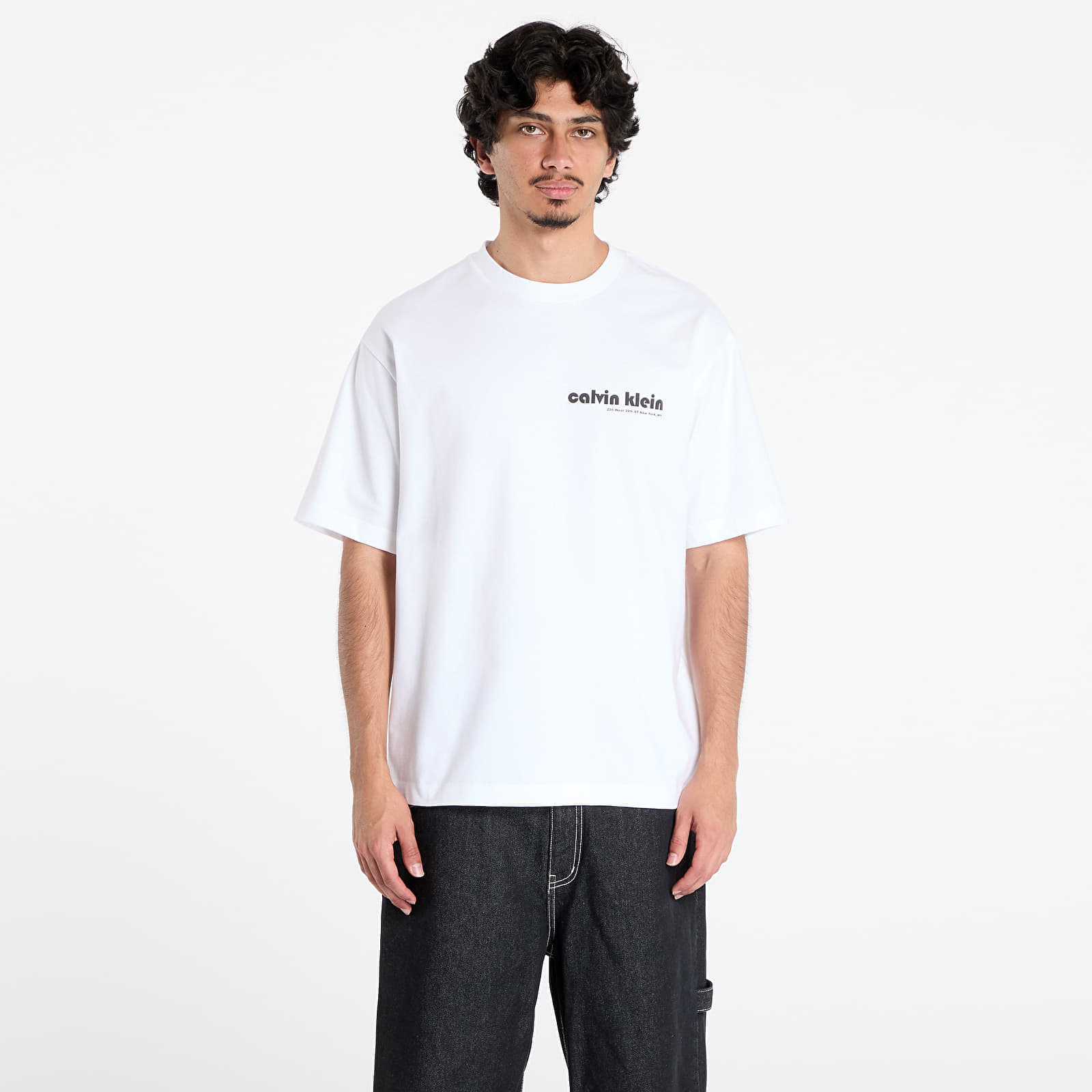 Тениска Calvin Klein Jeans Short Sleeve Tee Brilliant White L