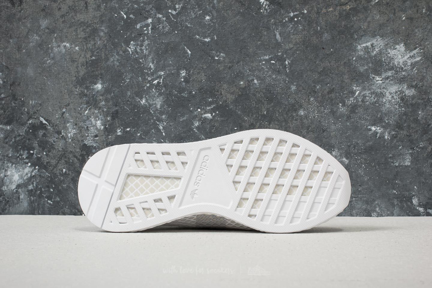 Pánské tenisky a boty adidas Consortium Deerupt Ftw White/ Ftw White/ Ftw White