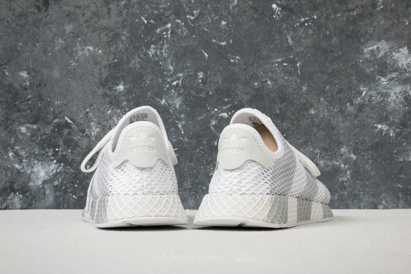 Men s shoes adidas Consortium Deerupt Ftw White Ftw White Ftw White Footshop