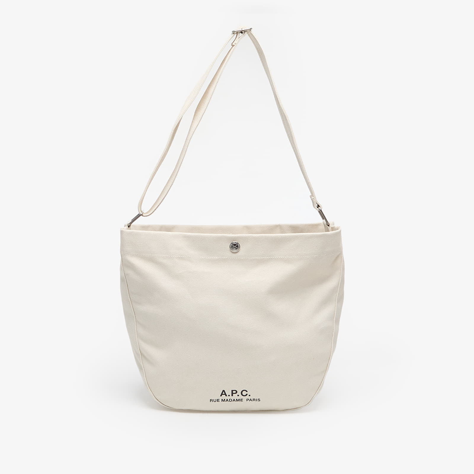 Geantă A.P.C. Journal Satchel Beige Universal